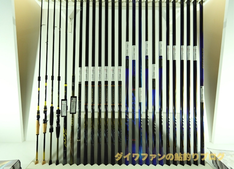 鮎釣り道具の鮎竿