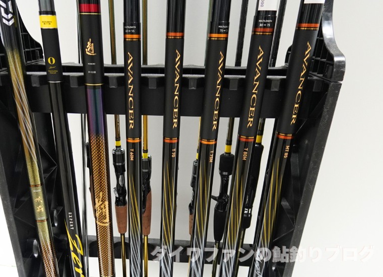 DAIWA AVANCER 鮎竿 85M 変え穂先・ロッドカバー付き アバンサー 